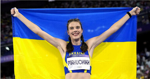 巴黎奧運／烏克蘭跳高女神變睡美人 她奧運田徑場「原地開睡」醒來奪金