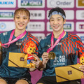 台北羽球公開賽／謝沛珊、洪恩慈勇奪睽違１７年女雙金牌