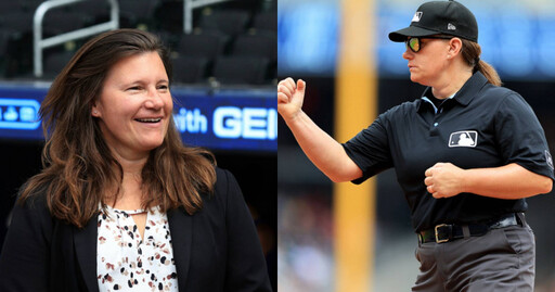 改寫百年歷史!MLB首位女裁判誕生 觀眾起立鼓掌歡迎