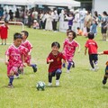 臺北市幼兒足球錦標賽歡樂開踢 2000名小小球員奔馳道南草地