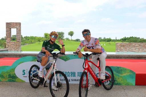 「環騎5COOL」自行車五大水庫秘境綠色之旅啟動 推動南臺灣最具魅力的自行車慢旅