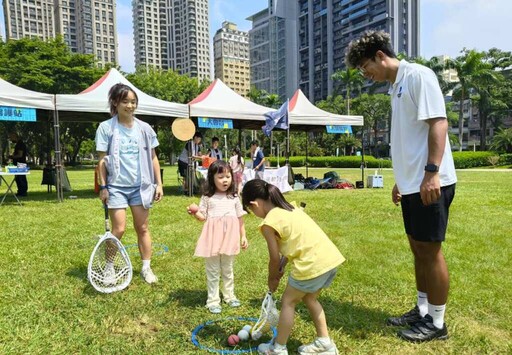 2028奧運新興競賽項目袋棍球 親子體驗文心森林公園登場