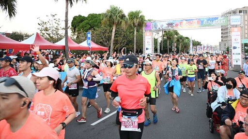 影／2025鹿港馬拉松開跑 3800跑友奔馳古城展現運動熱情