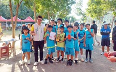 永靖鄉長盃5對5籃球賽開打 10隊130名選手激戰全場
