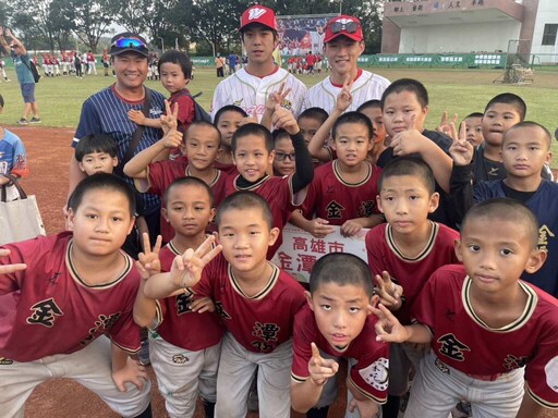 從偏鄉到球場 頂新和德支持徐生明盃延續棒球精神