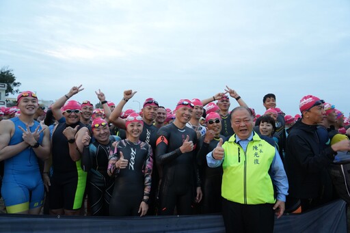 富邦金控IRONMAN鐵人賽澎湖開戰 來自41國鐵人挑戰226K極限賽程