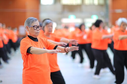 基隆運動i台灣2.0太極拳觀摩賽 謝國樑勉勵市民健康動起來