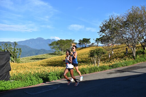 富里六十石山首辦馬拉松 逾2000跑者挑戰花海賽道