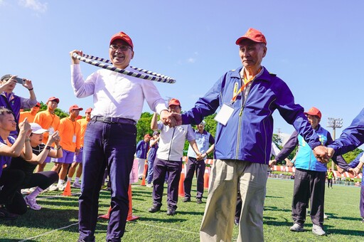 新北「長青趣味運動大會」登場 銀髮活力全開 2千名長者動健康