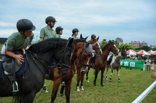 全台唯一！城市中央草地馬術賽 週末馬場町登場