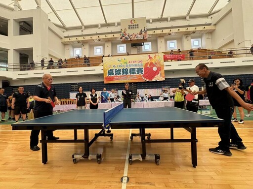 嘉縣議會議長盃桌球賽 1200人参賽今日開幕
