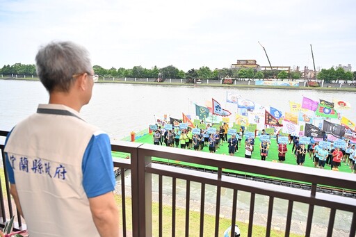 114年宜蘭縣龍舟錦標賽登場 65支隊伍冬山河競技