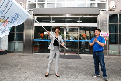 首屆全國青農運動會在南投 許淑華授旗盼旗開得勝