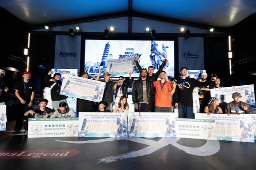 2025 TAIPEI BBOY CITY「安麗盃世界霹靂舞大賽」落幕 全球頂尖舞者齊聚 奧運規格轉播點燃全台舞魂