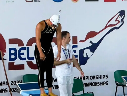 台灣之光！蹼泳好手何品莉抗熱奪世錦賽銀牌