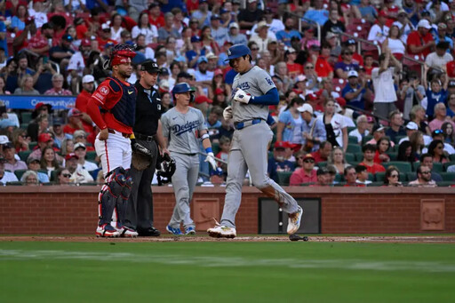 大谷翔平達成開轟大滿貫 道奇2：5不敵紅雀