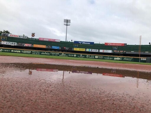 大雨不斷！統一獅與中信兄弟之戰因雨延賽