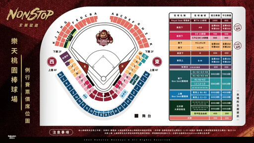 樂天桃猿2025年賽季主場門票預售資訊一次看