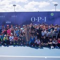 美傑仕OPI盃暖陽中開賽 選手首度體驗高規格網球中心