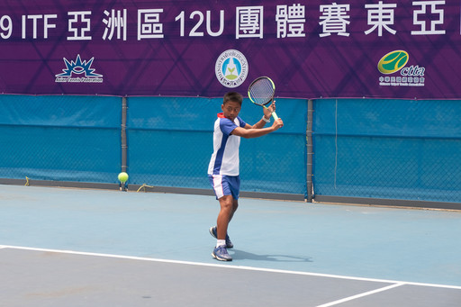 ITF U12東亞資格賽熱情開打 中華小將順利開胡搶勝