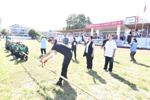 團結拼戰力!彰化後備軍人運動會嗨翻現場