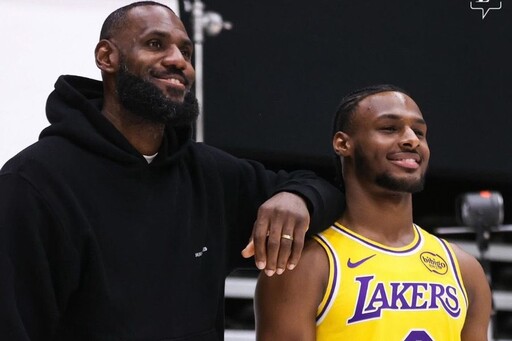 《NBA》詹皇兩年33.9億大約續當湖人 父子檔確定一起穿紫金戰袍