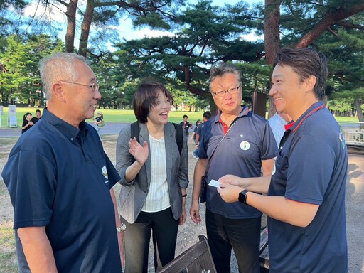 魏嘉賢率青棒赴日交流 造訪大谷翔平母校花卷東高校