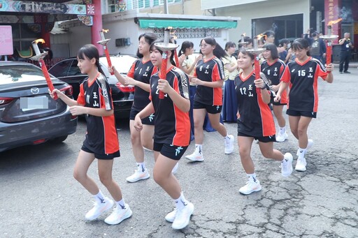 113年嘉義市中小學聯合運動會聖火傳遞 9/24起精彩賽事輪番上陣