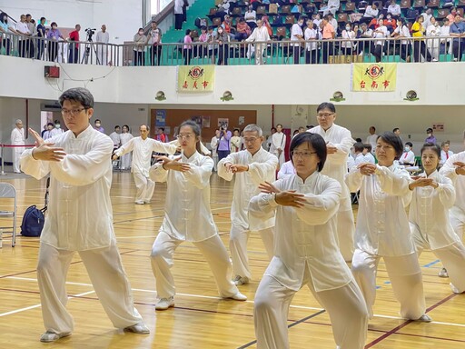 總統盃太極拳錦標賽嘉義首登場 年逾八旬選手活力滿滿