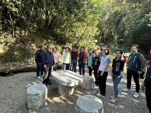 參山處員林大峰巷步道竣工啟用 觀景平台遠眺市區街景遊憩新亮點