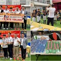 縣府及傑出校友力挺 竹林國小運動裝備全面升級