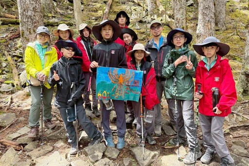 影音/康橋724位小六生挑戰百岳 在雪山寫下畢業前的生命課