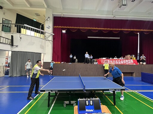 彰化市114年「市長盃」桌球邀請賽 市長不忘提無人機（載具）產業