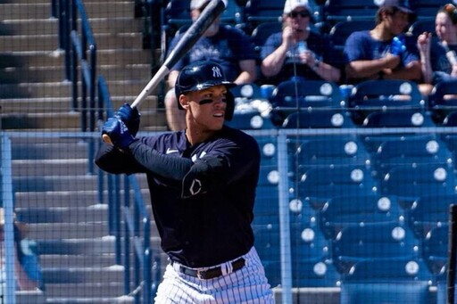 影/《MLB季後賽》「法官」賈吉撞柱追平轟全體豎立 洋基絕地反攻季後賽續命