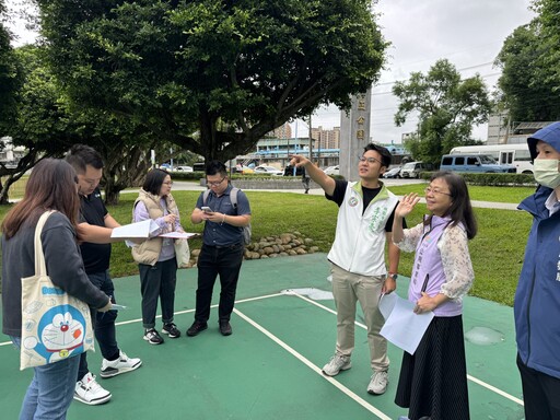 運動風雨無阻！桃園龜山中正公園光電天幕籃球場啟用