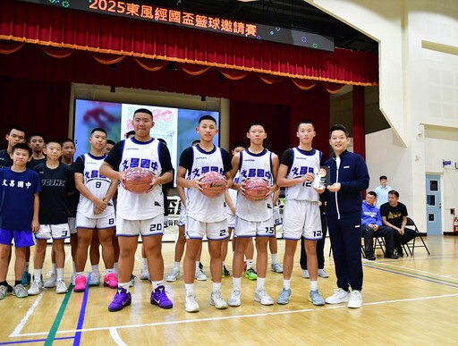 東風經國盃籃球賽逾200小將激戰!文昌國中封王
