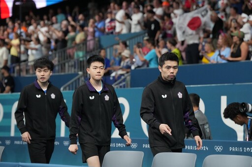 【奧運男團桌球】莊智淵苦戰日本張本智和 中華隊1比3無緣進4強