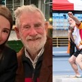 【世壯運】好勇！昆凌90歲爺爺連奪2金 還要再戰短跑、鐵餅及鉛球比賽