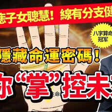 手掌暗藏人生軌跡！