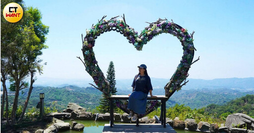 台南山區這樣玩1/景觀餐廳好吃又好拍 「景美是吉」坐擁180度山景 「瑪莎園」蔗香豬腳令人回味