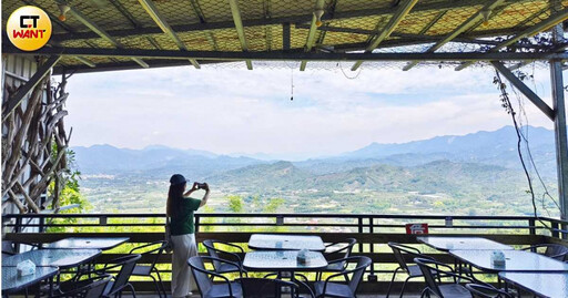 台南山區這樣玩1/景觀餐廳好吃又好拍 「景美是吉」坐擁180度山景 「瑪莎園」蔗香豬腳令人回味