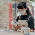 開箱新北美術館3／彩繪馬克杯、手沖咖啡DIY 買自由行套票玩鶯歌老街