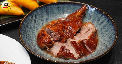 台北江浙粵菜餐廳再+1 片皮鵝多重吃法玩創意 精緻港點詩意飄雪、鴨肝入餡