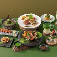 以茶入菜！「王品集團」聯手「一〇八抹茶茶廊」推出9道新菜