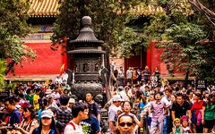 中國外國遊客減少，內地旅遊正流行