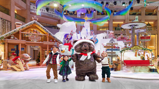 香港聖誕度假趣！海港城打造「聖誕樹火箭」、置地廣場變滑雪勝地