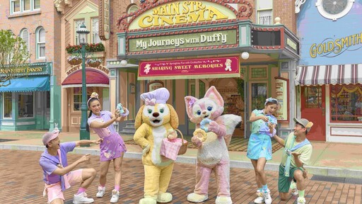 香港迪士尼參加達菲與好友萌派對 吃萌系美食、住萌粉房間、穿粉色衣飾應援