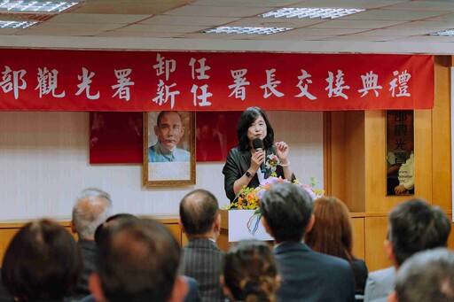 觀光署長陳玉秀上任!喊話拚千萬國際客、擬推超商加入觀光旅遊產業鏈,Taiwan PASS創新升級