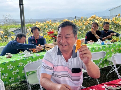 樂遊新社鮮嚐枇杷! 中市農業局輔導農會推出春日果園食農體驗與農遊