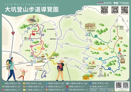 就愛遊大坑! 中市觀旅局推大坑登山步道拍照兌好禮活動開跑